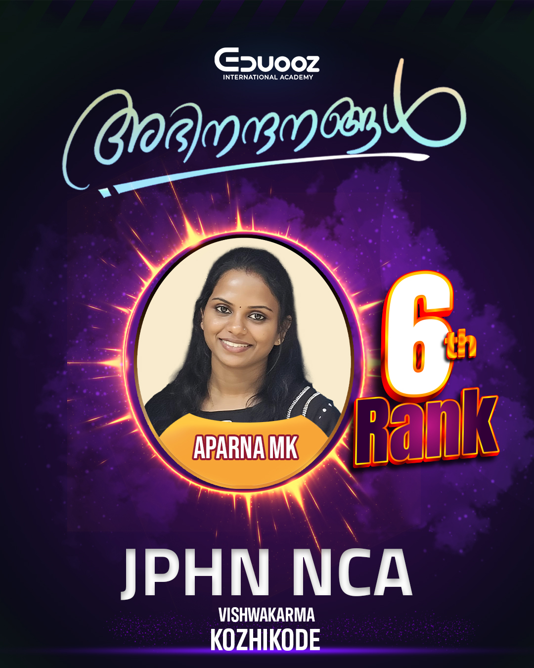 Rank holder portrait: 6 APARNA MK  jphn NCA 00.jpg